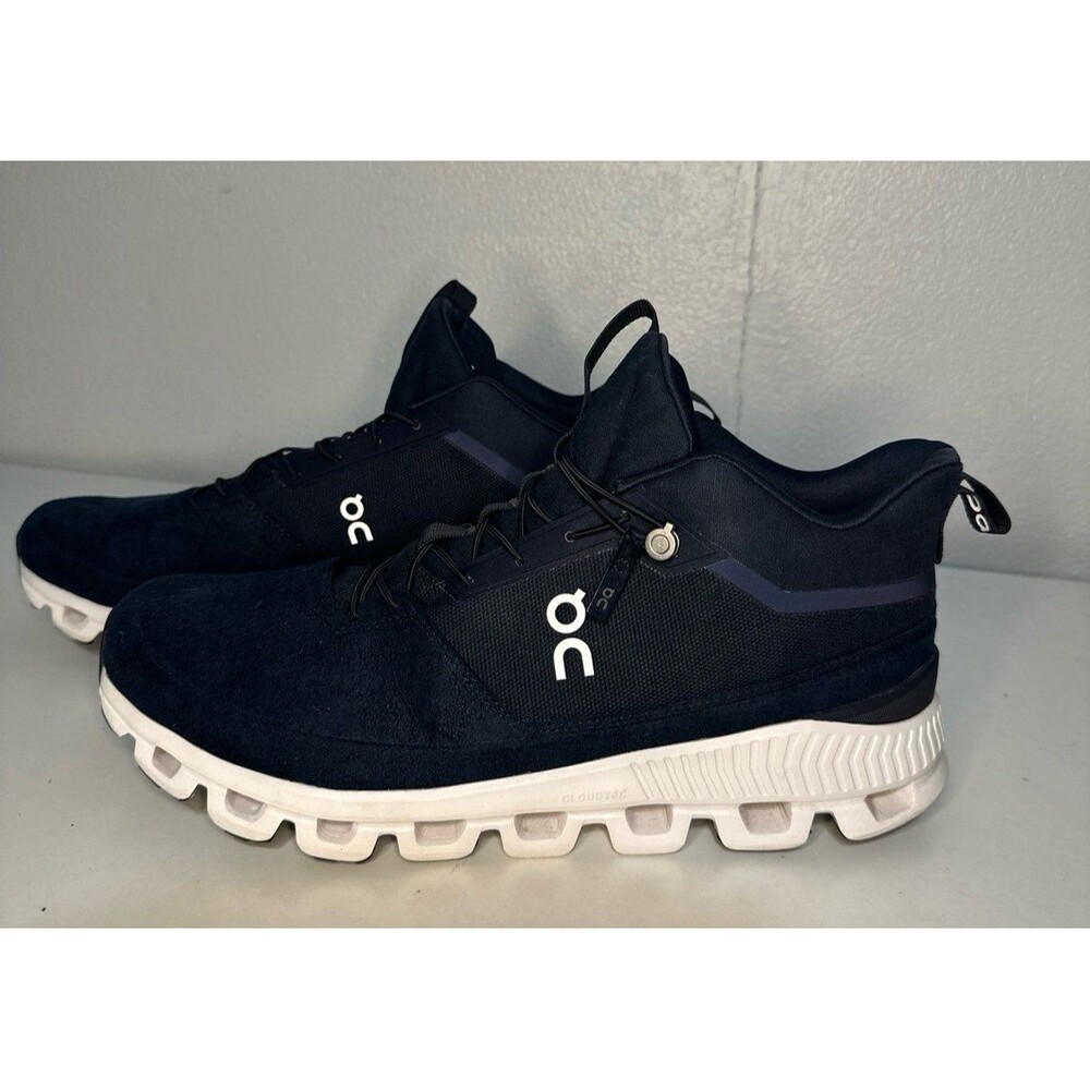 On Cloud High Running Shoe Navy Blue Size 13